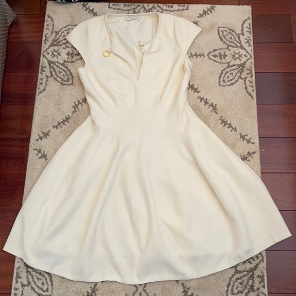 Halston Hertitage white dress - Picture 1 of 2